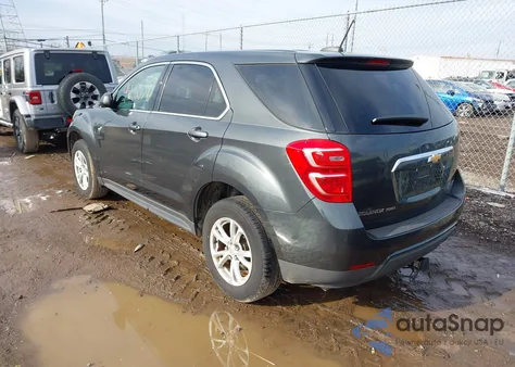 2017 Chevrolet Equinox Ls z USA, uszkodzony, nr VIN 2GNFLEEK1H6198848